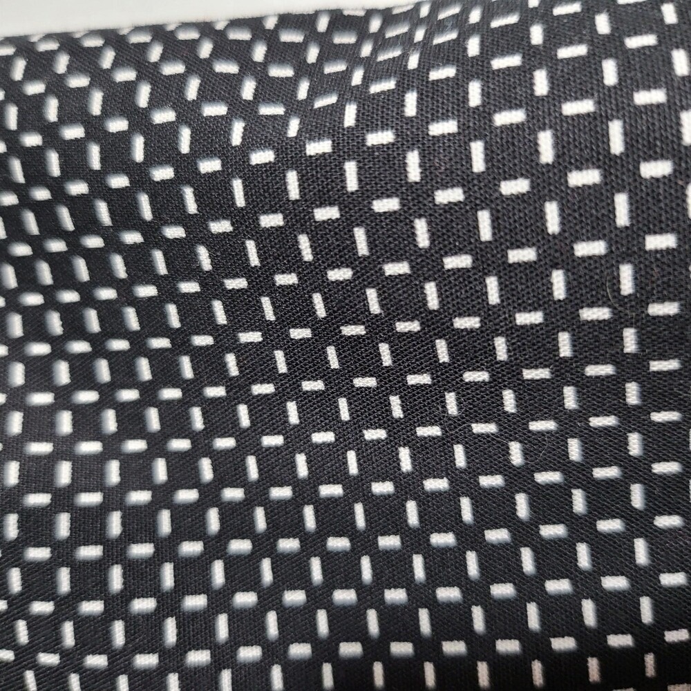 Liz Claiborne Career Blazer Black White Patterned One Button Jacket L - Picture 5 of 11
